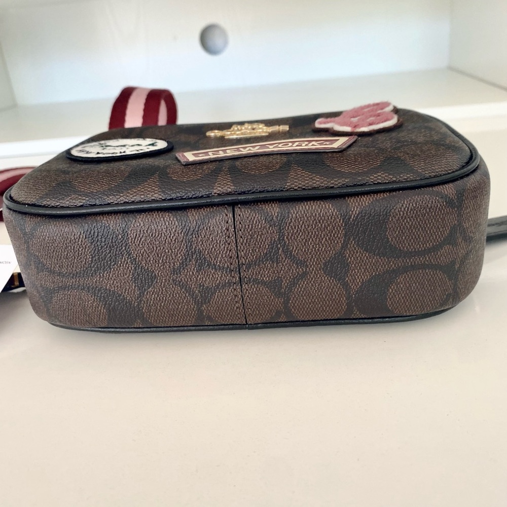 🔥💜NEW💜Coach Jamie camera bag/crossbody bag/shoulder bag/canvas leather - Picture 6 of 10